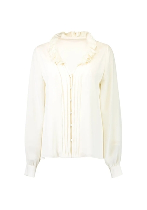 Alexis Vina ruffled blouse - Neutrals
