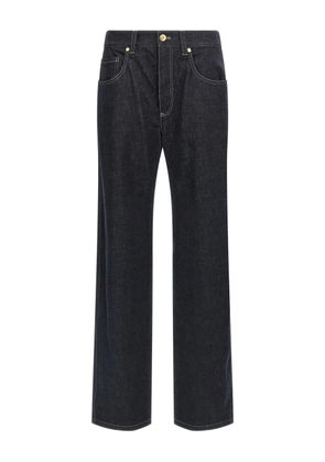 Brunello Cucinelli monile-detailed jeans - Blue