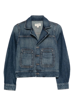 Nili Lotan patch-pocket denim jacket - Blue