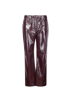 Baum Und Pferdgarten Niella button trousers - Red