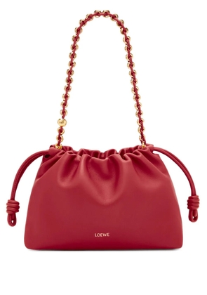 LOEWE Flamenco chain handle medium shoulder bag - Red