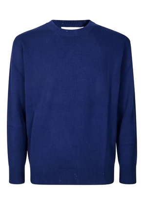 AMARANTO crew-neck sweater - Blue