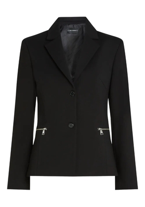 Karl Lagerfeld button-up blazer - Black