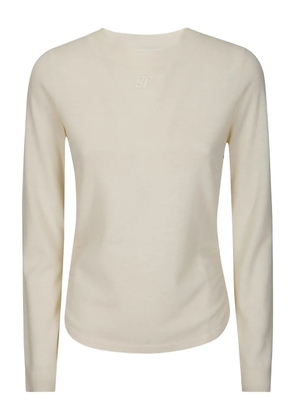 Baum Und Pferdgarten embroidered top - Neutrals