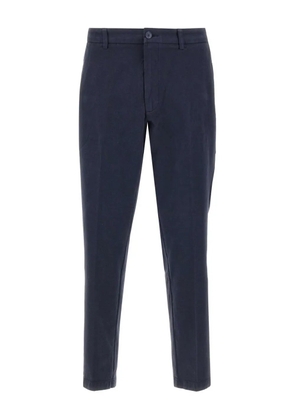 BOSS cotton-blended trousers - Blue
