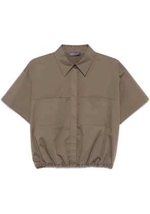 Lorena Antoniazzi short-sleeve shirt - Brown