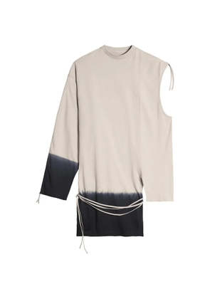 Y-3 dip-dye effect T-shirt - Neutrals