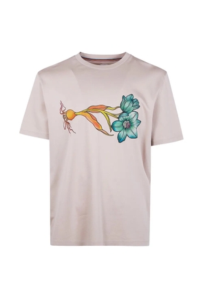 Paul Smith floral-print T-shirt - Neutrals
