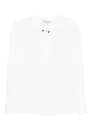 Antonelli long sleeve shirt - Neutrals