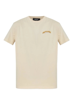 DSQUARED2 logo-embroidered cotton T-shirt - 127