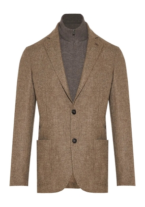 Corneliani button-up blazer - Brown