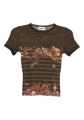 Jean Paul Gaultier Marinière T-shirt - Brown