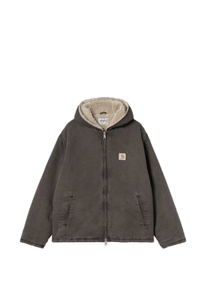 Carhartt WIP zip-up hooded jacket - Grey