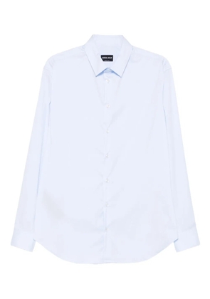 Giorgio Armani cotton blend shirt - Blue
