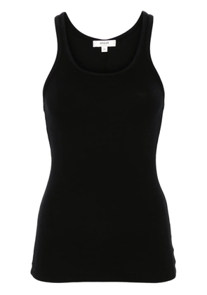 AGOLDE sleeveless ribbed-knit top - Black