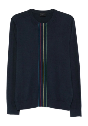 PS Paul Smith Sports Stripe crew-neck sweater - Blue