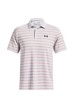 Under Armour Playoff 3.0 striped polo shirt - Grey