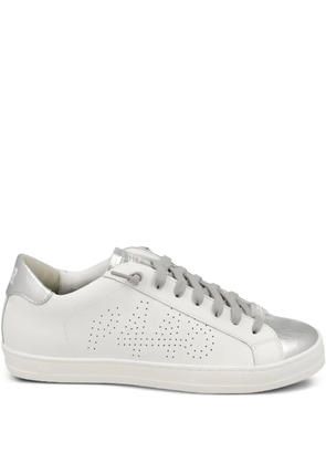 P448 John perforated leather sneakers - White