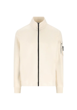 Stone Island zip pocket sweater - Neutrals