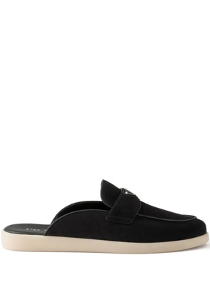 Prada band-logo mules - Black