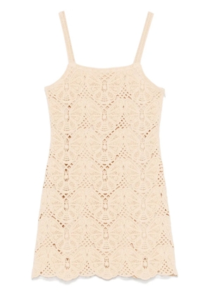 By Malene Birger Falla mini dress - Neutrals