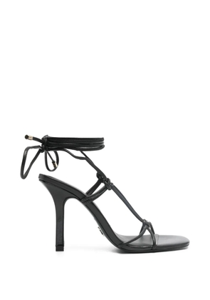 Patrizia Pepe New Square heeled sandals - Black