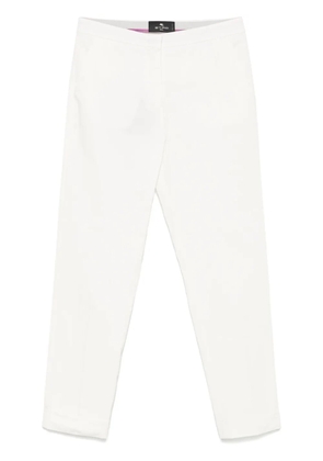 ETRO tailored trousers - White