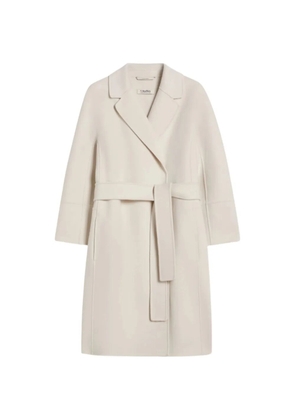 'S Max Mara belted collar coat - Neutrals