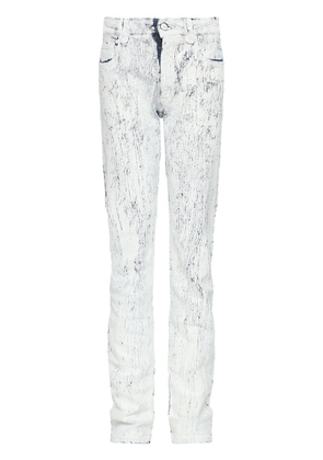 MM6 Maison Margiela coated jeans - White