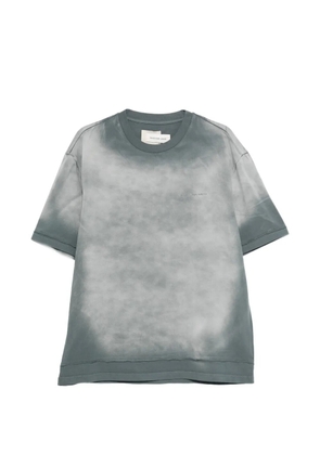 Feng Chen Wang tie-dye T-shirt - Grey