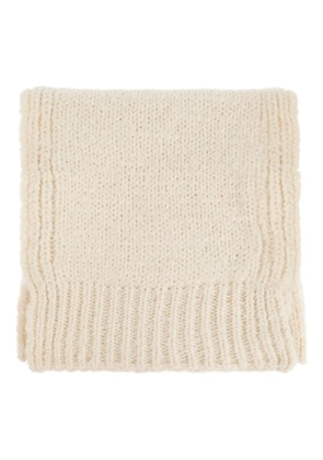 JIL SANDER+ logo-patch scarf - Neutrals