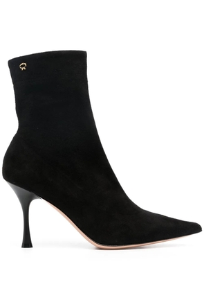Gianvito Rossi Dunn 85mm suede boots - Black