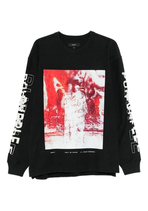 Purple Brand long-sleeve sweatshirt - Black