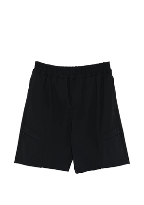 Eleventy elastic-waistband shorts - Black