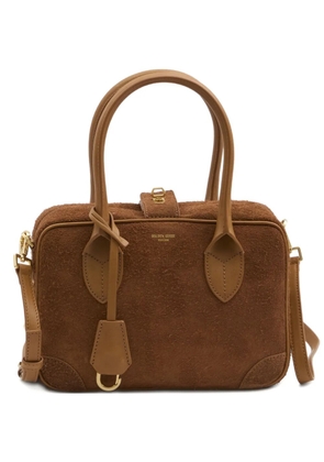 Golden Goose Vita zip-top leather tote bag - Brown
