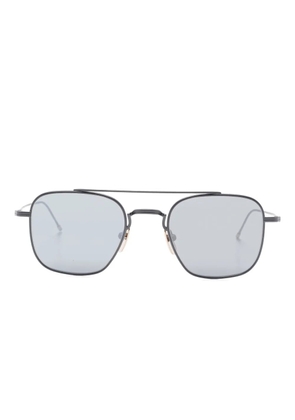 Thom Browne Eyewear pilot-frame sunglasses - Black