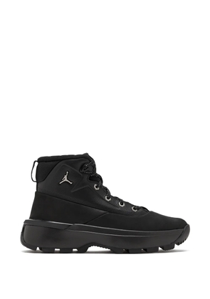 Jordan City logo lace-up boots - Black