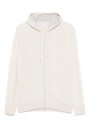 Eleventy zip-fastening cardigan - Neutrals