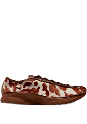 Nike Air Superfly LX Pony hair patterned sneakers - White