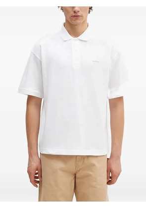 Barbour short-sleeved polo shirt - White