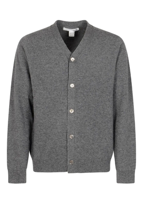 Comme Des Garçons button-front wool cardigan - Grey