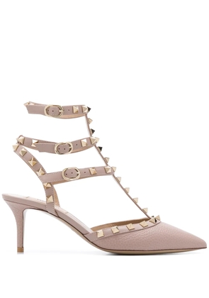 Valentino Garavani Rockstud 70mm pointed pumps - Pink