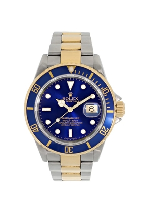 Rolex stainless steel blue 40mm submariner watch