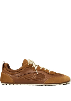 Tory Burch logo-detail sneakers - Brown