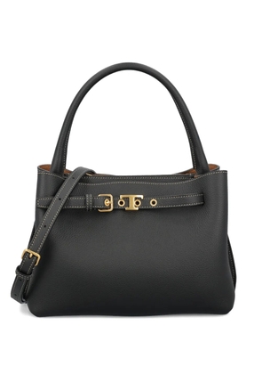 Tod's buckle top-handle tote bag - Black