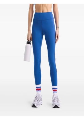 Sporty & Rich logo-print leggings - Blue