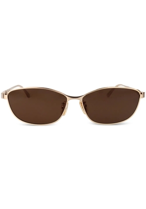 Balenciaga Eyewear cat-eye frame sunglasses - Gold