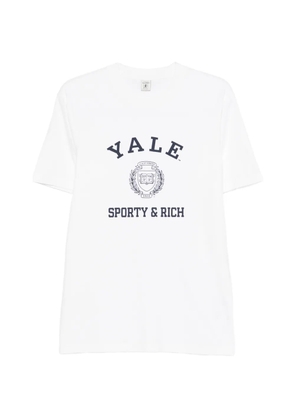 Sporty & Rich logo-print T-shirt - White