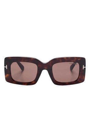 TOM FORD Eyewear Brigitta sunglasses - Brown