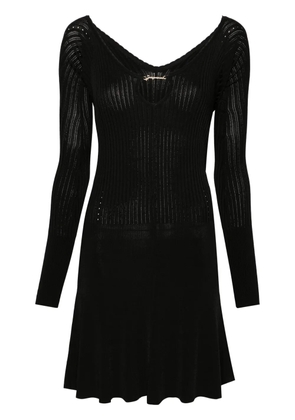 Jacquemus La Mini Robe Pralu flared minidress - Black